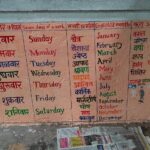 अंगणवाडी मध्ये स्वच्छतेचे संदेश लिहून जनजागृती केली (1)